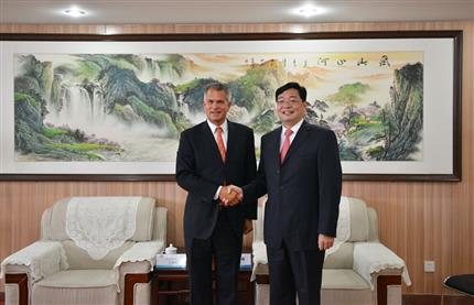 LuxembourgAmbassador to China,Paul Steinmetz Visited HNCA